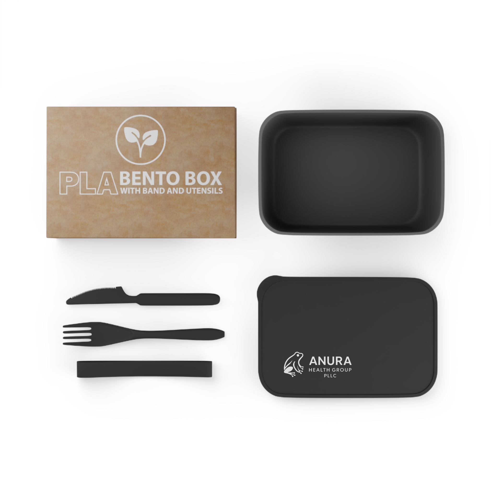 Eco-Friendly Bento Lunch Box with Utensils
