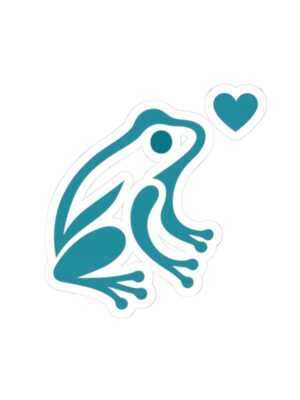 Anura Frog Kiss-Cut Stickers